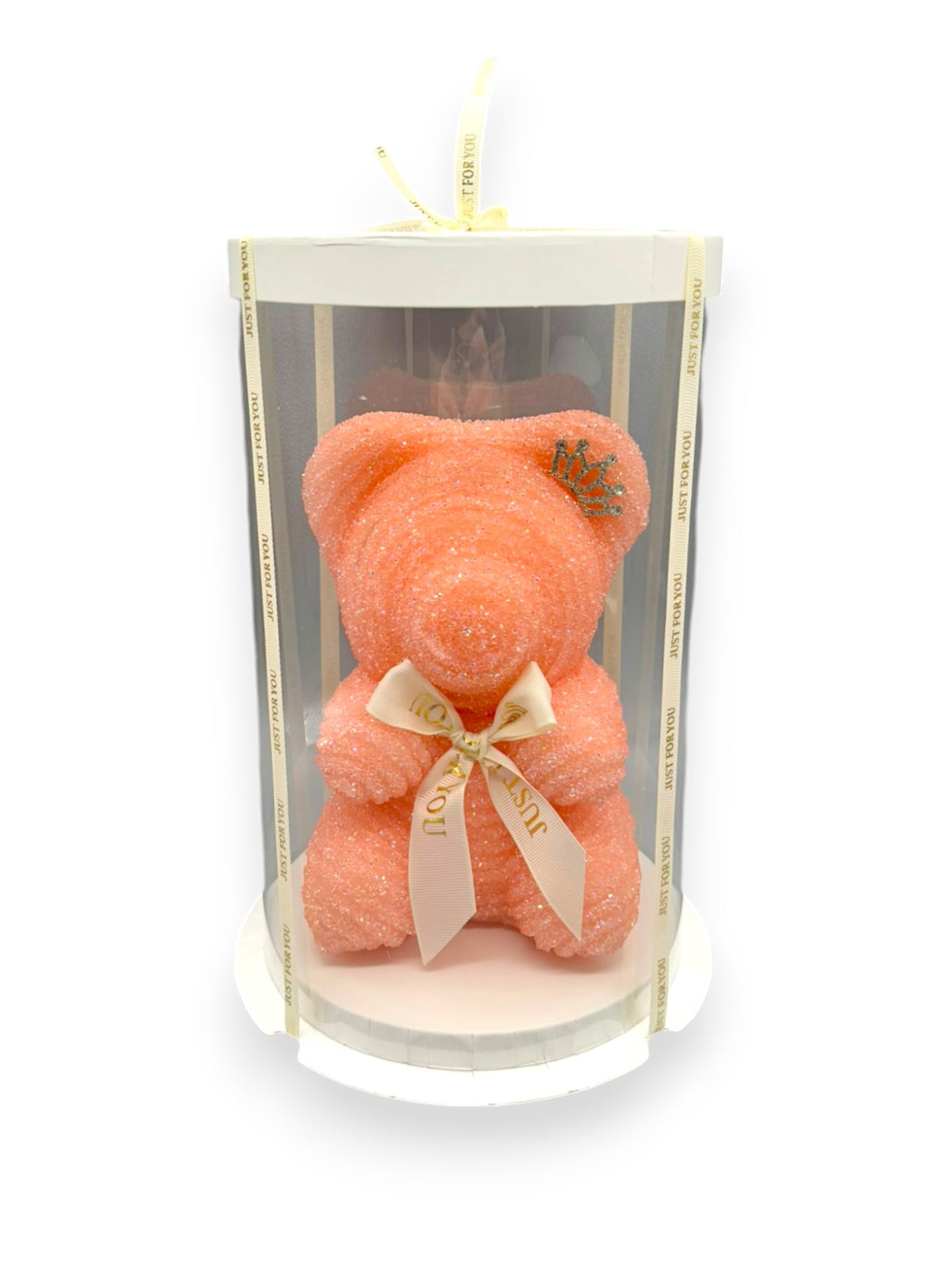 TINSEL BEAR W BOX