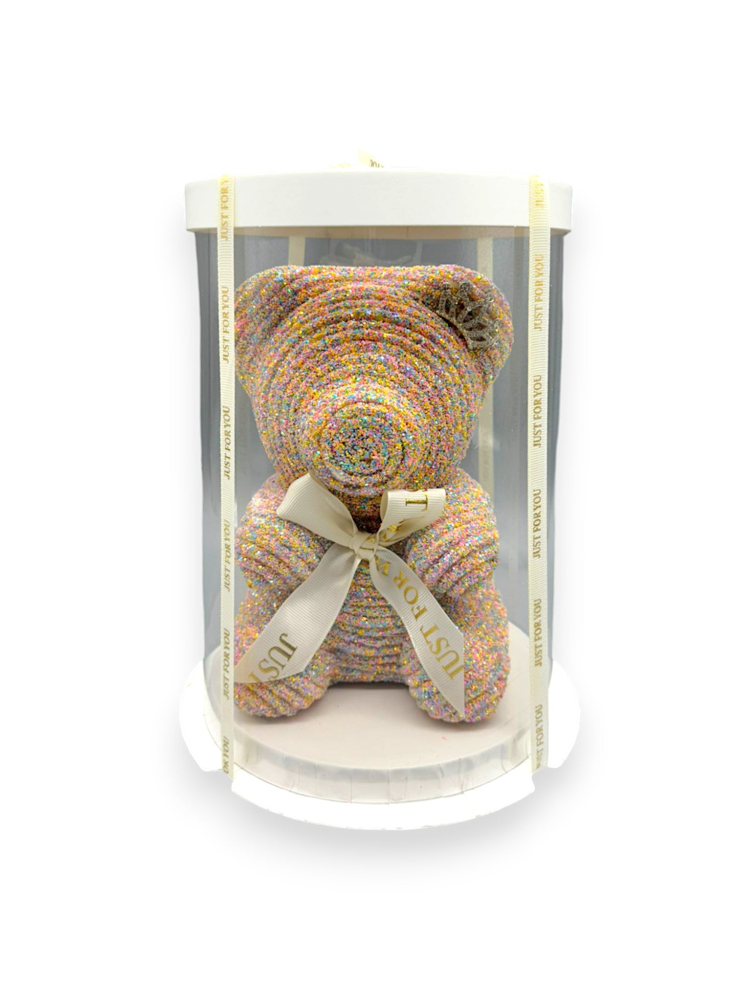 TINSEL BEAR W BOX