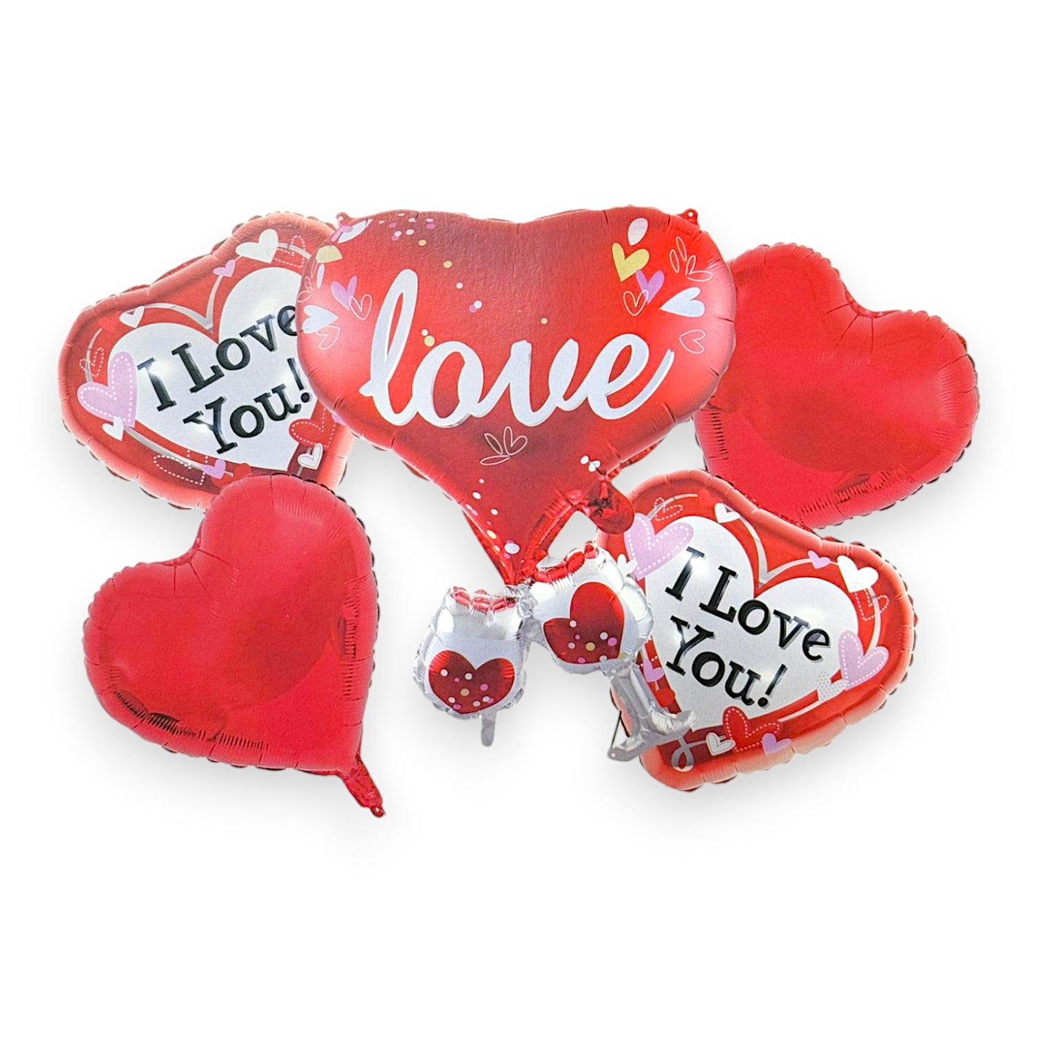 BALLOON BOUQUET HEARTS