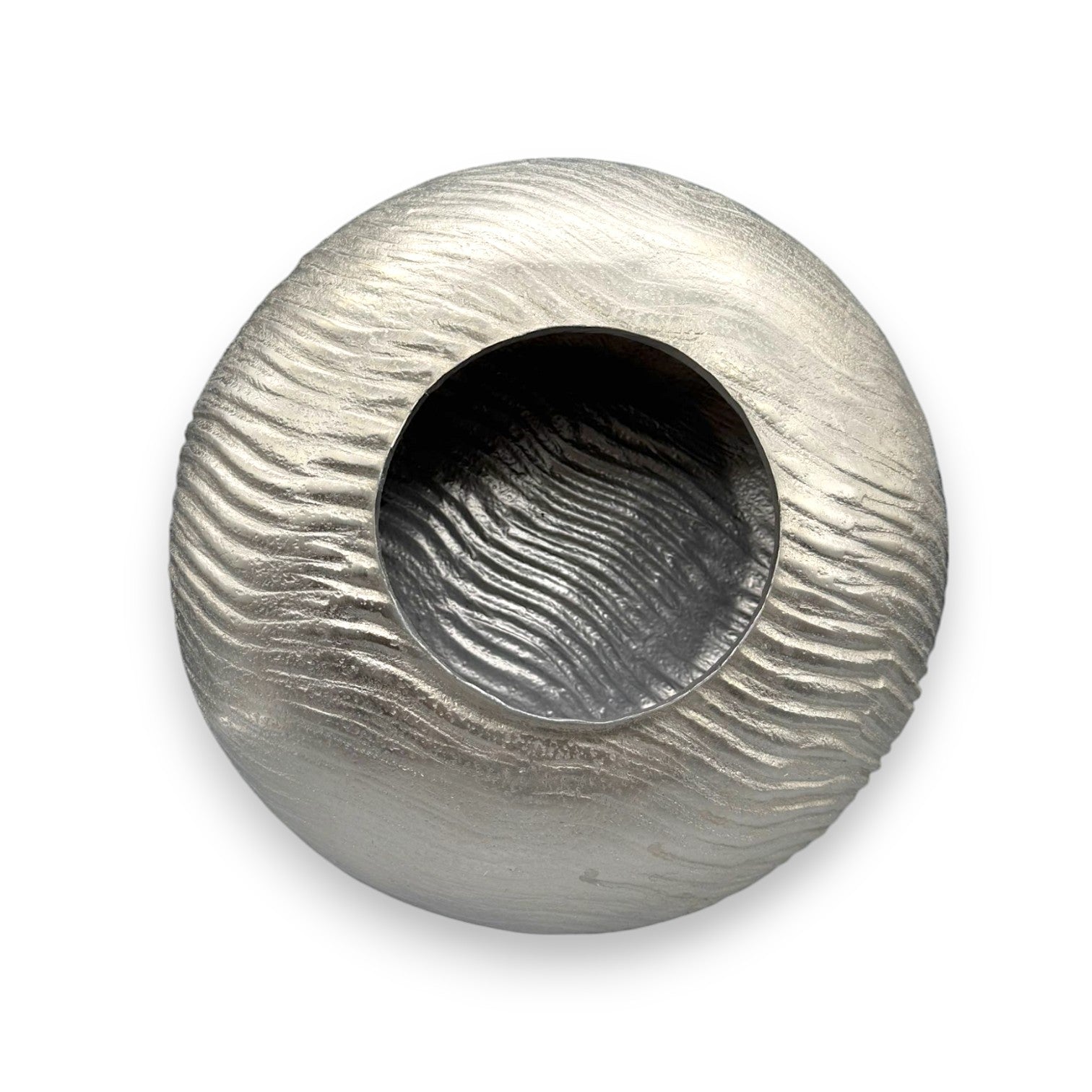METAL PLANTER ROUND