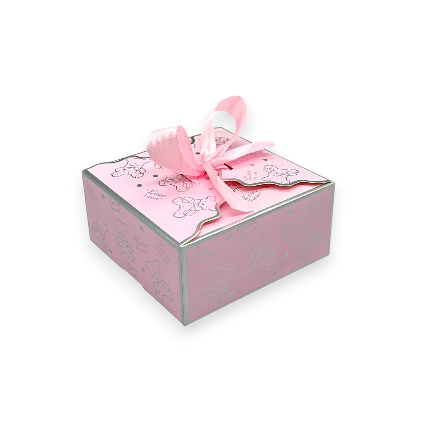 TEDDY SQUARE BOX PAPER 12/PKG