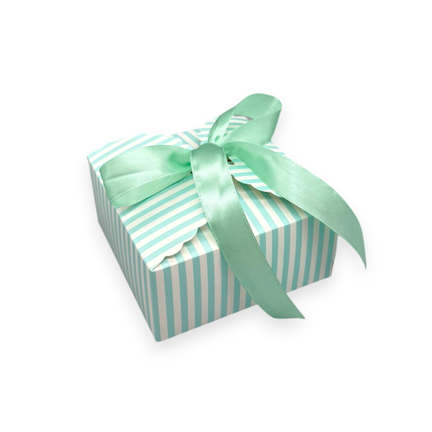 STRIPE SQUARE BOX 25/PKG