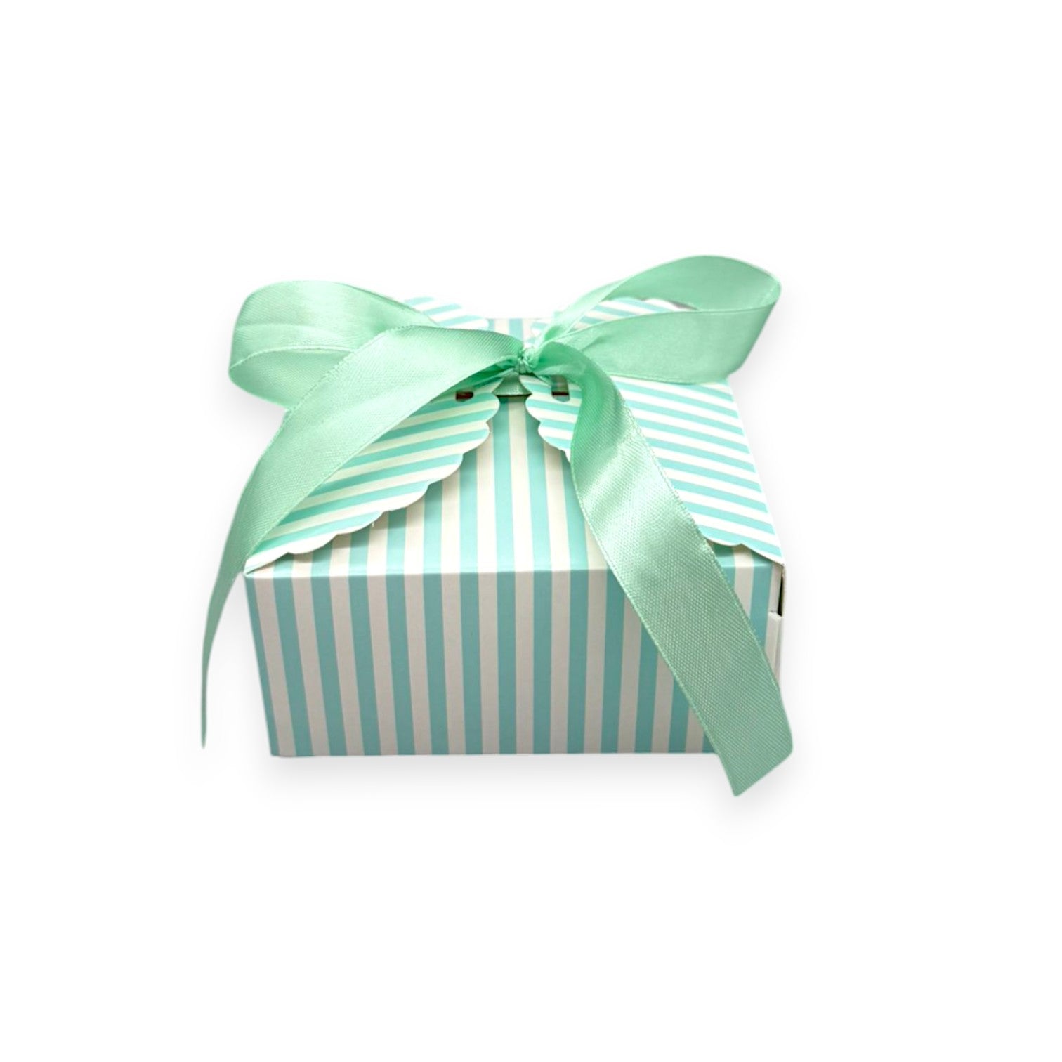 STRIPE SQUARE BOX 25/PKG