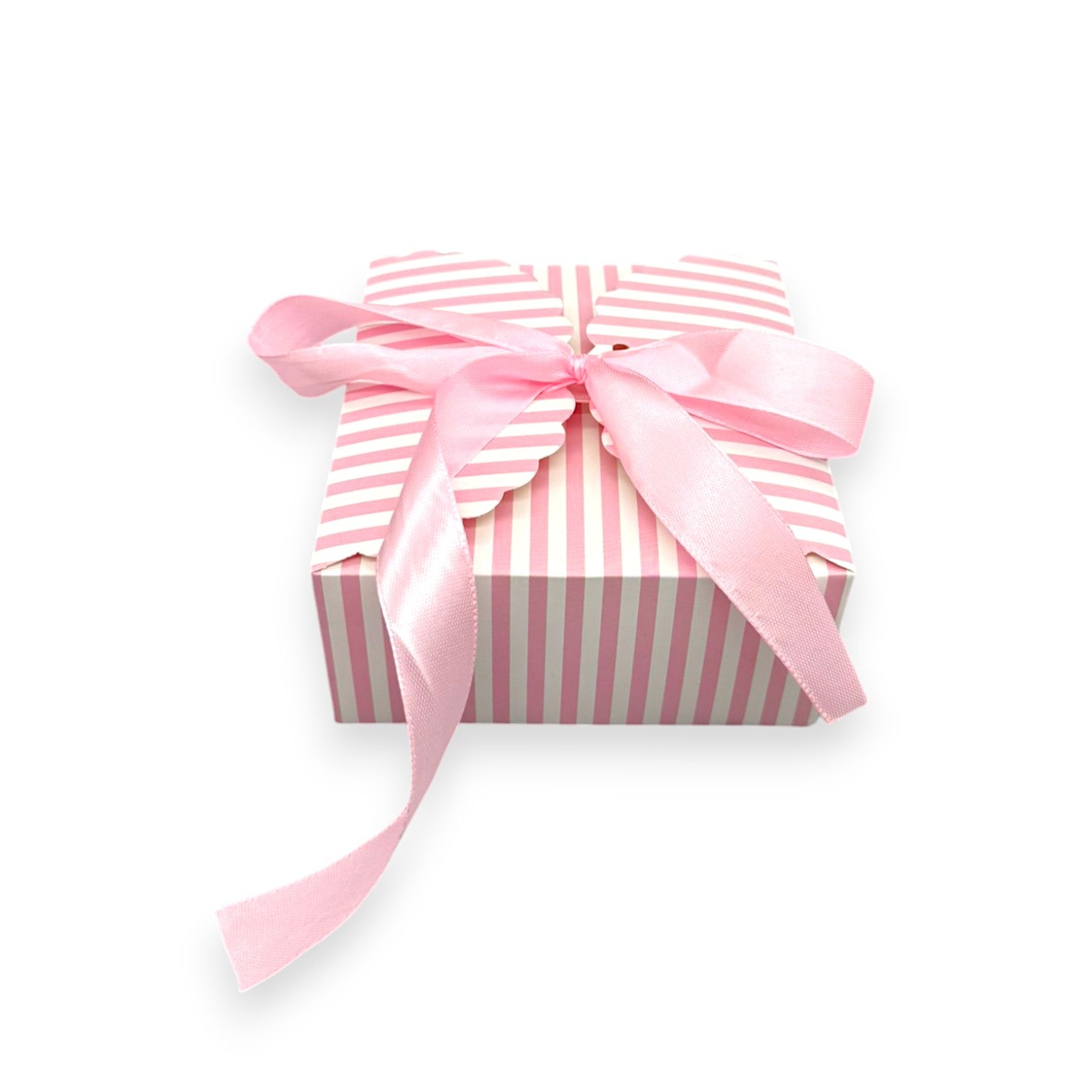 STRIPE SQUARE BOX 25/PKG