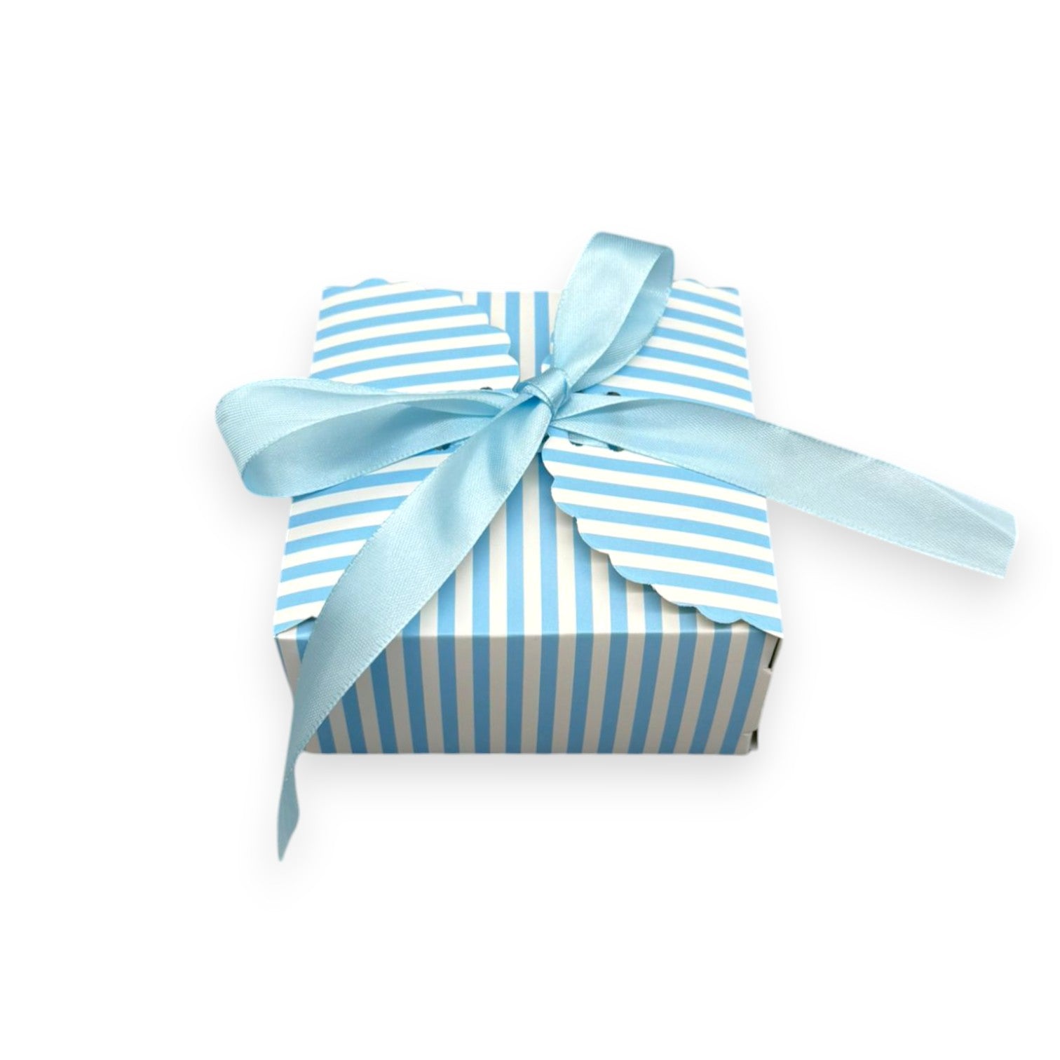 STRIPE SQUARE BOX 25/PKG
