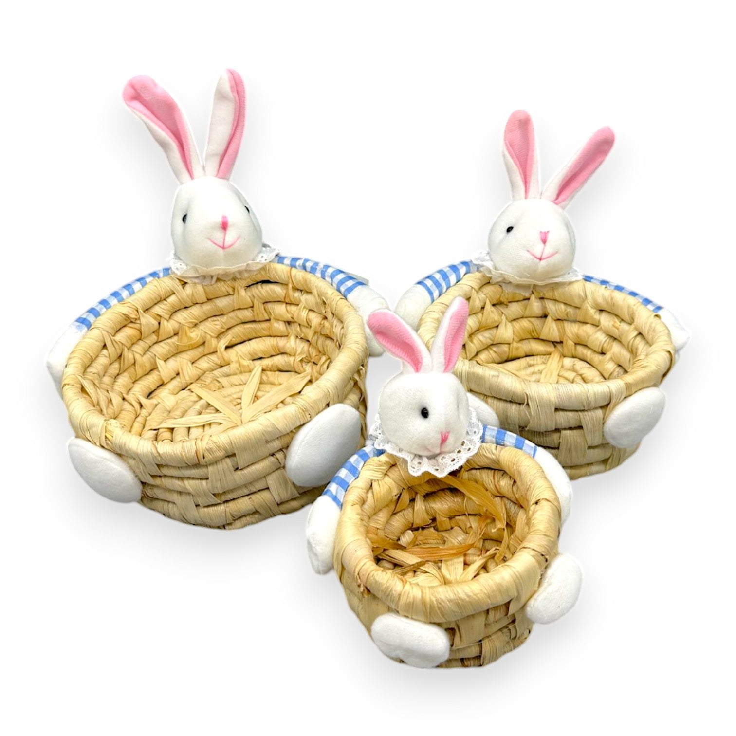 EASTER BUNNY BASKET SET/3