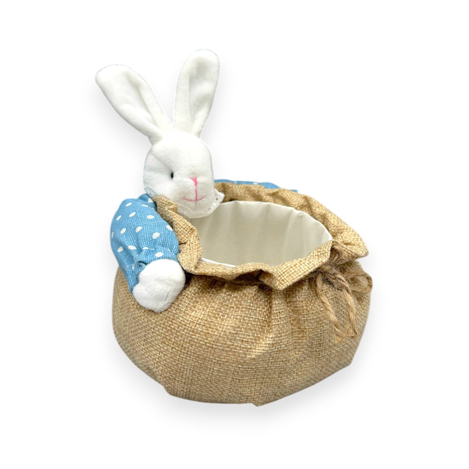 EASTER BASKET W/ BUNNY 6"