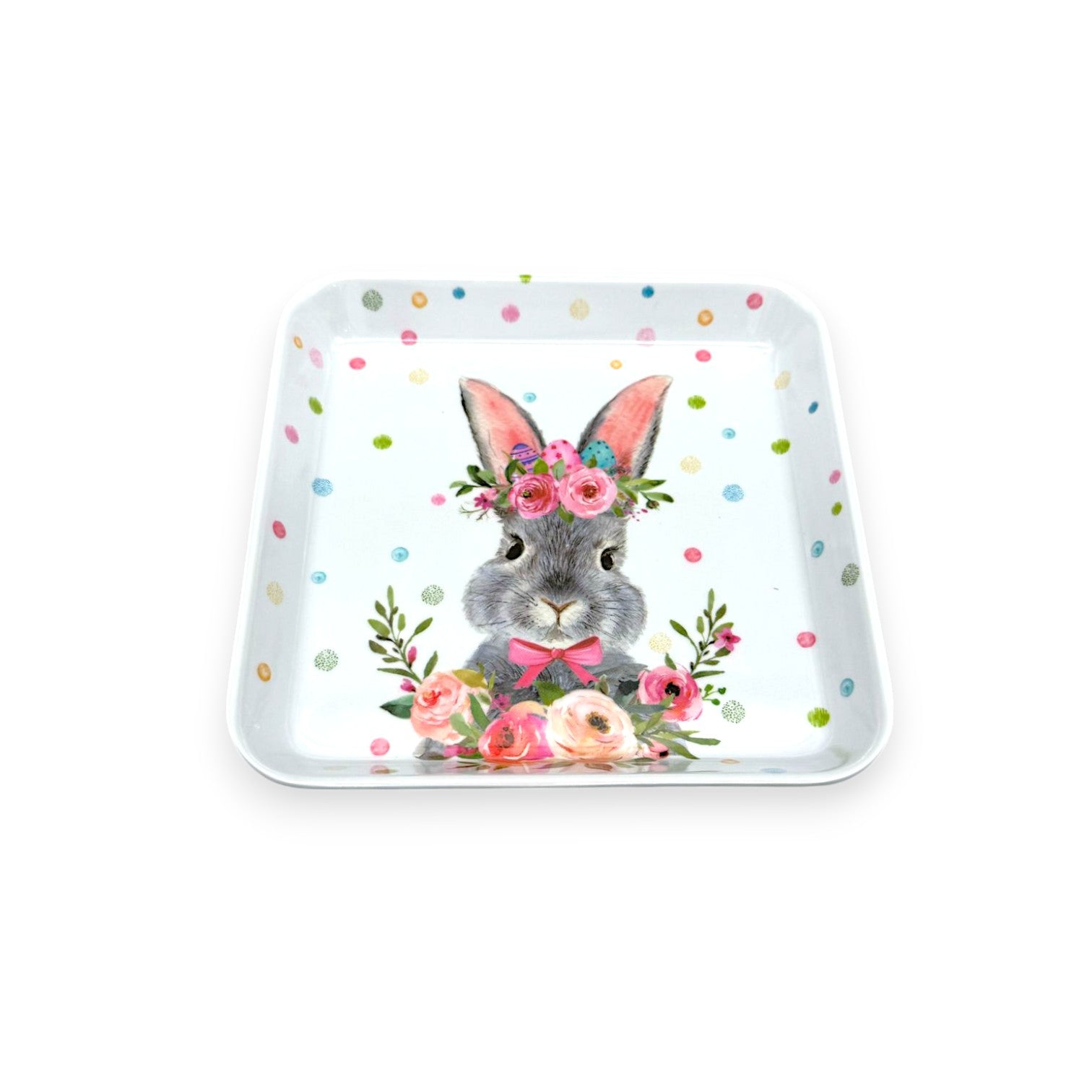 EASTER TRAY SQ 6"
