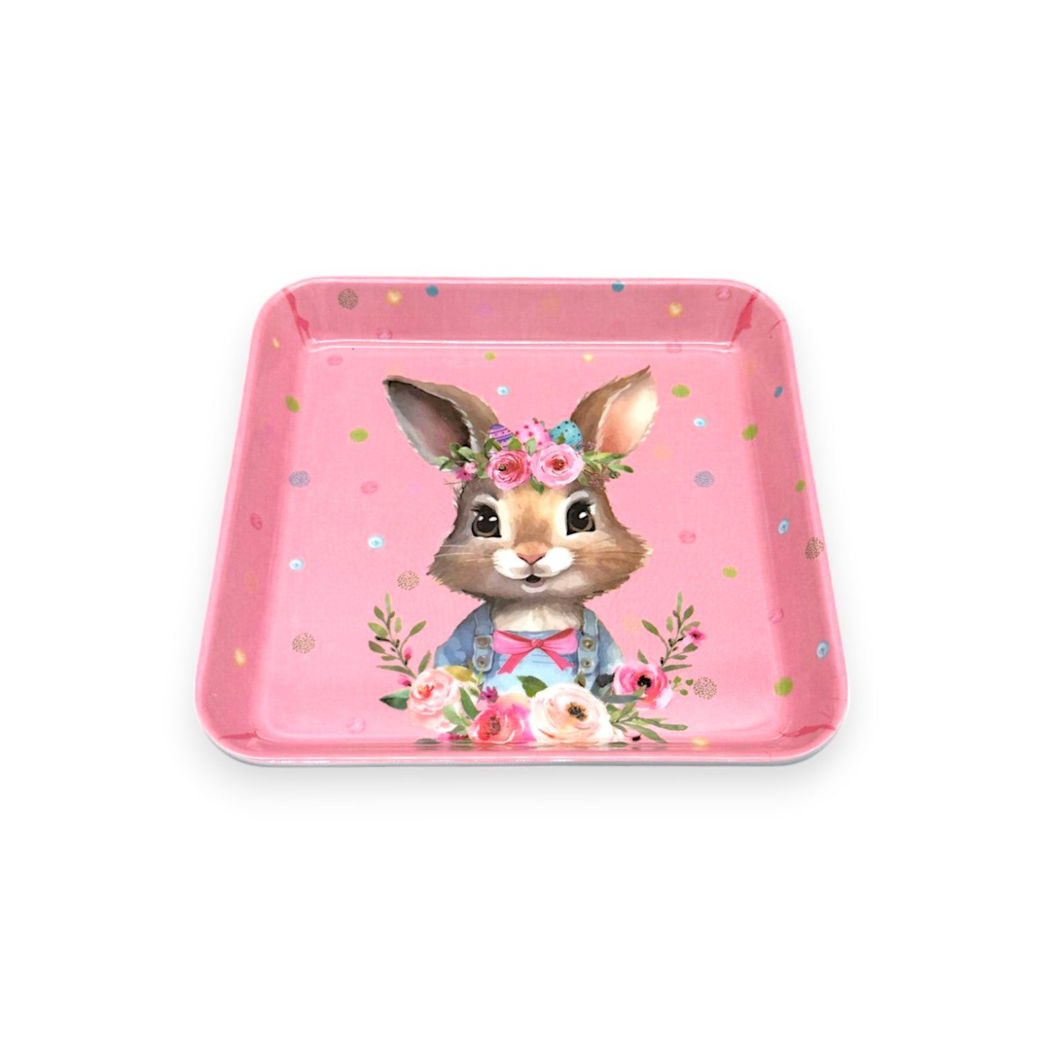 EASTER TRAY SQ 6"