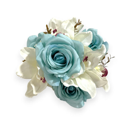 ROSE & CYMBIDIUM BUSH X10