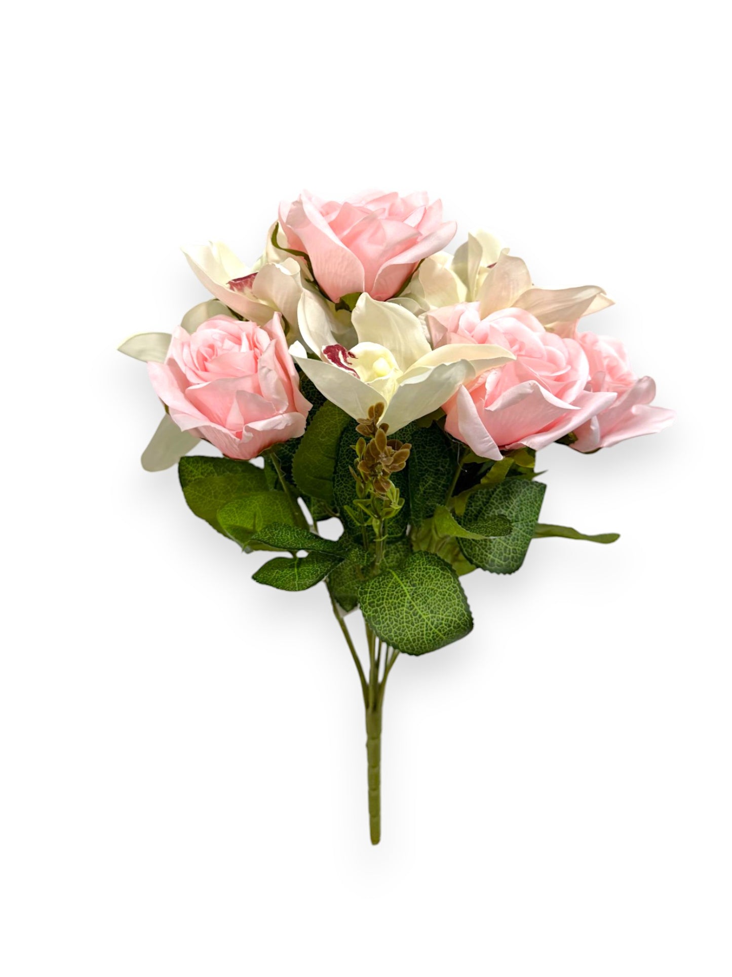 ROSE & CYMBIDIUM BUSH X10