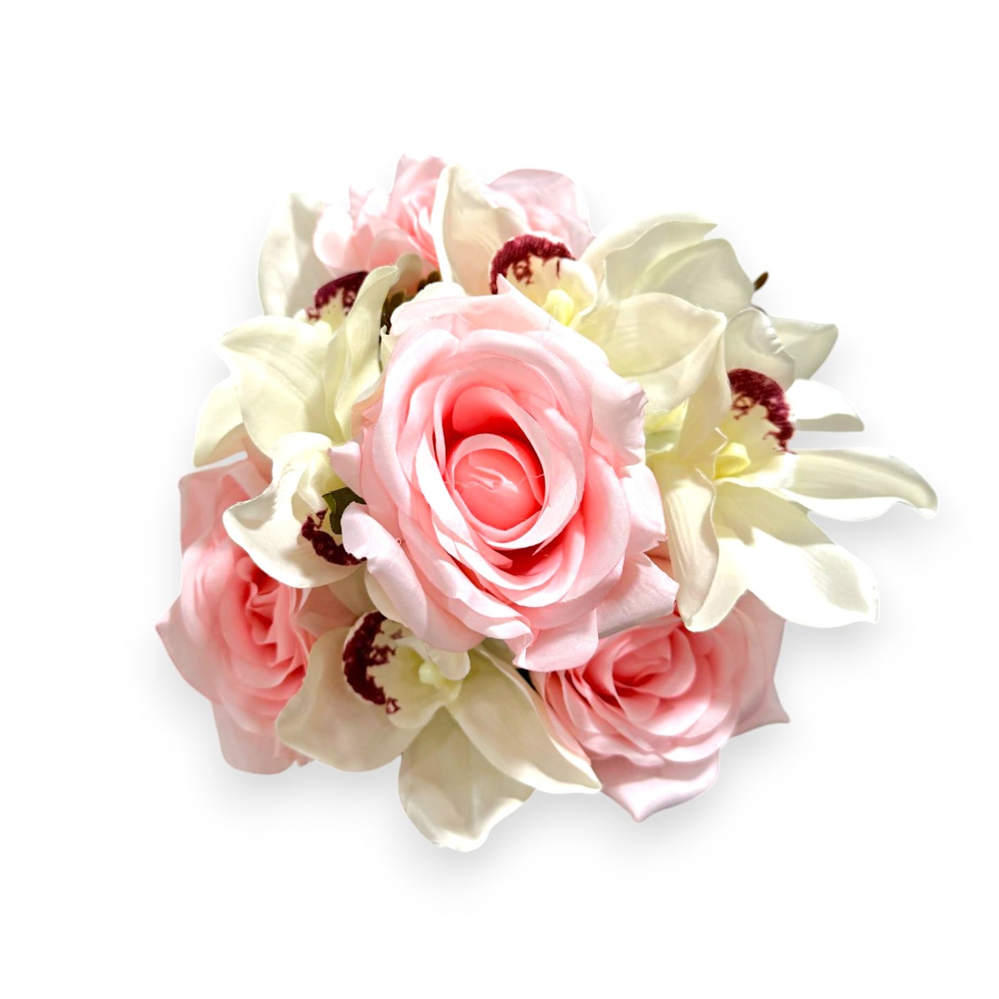 ROSE & CYMBIDIUM BUSH X10
