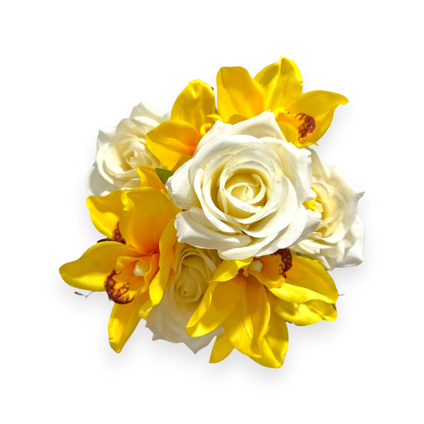 ROSE & CYMBIDIUM BUSH X10