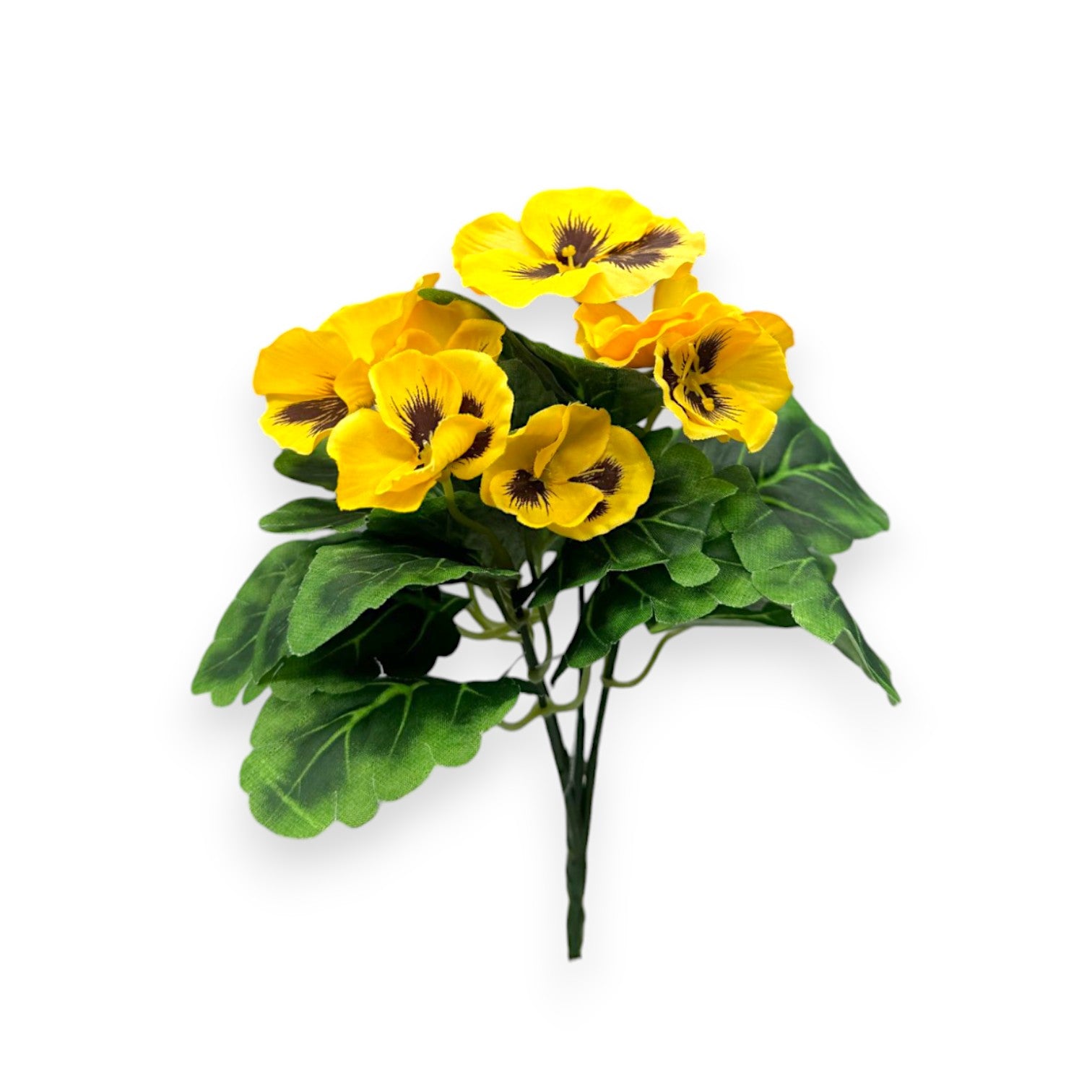 MINI PANSY BUSH 9"