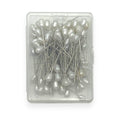 PINS OVAL PEARL 100PCS