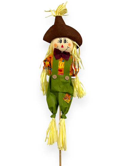 Scarecrow on stick 33"