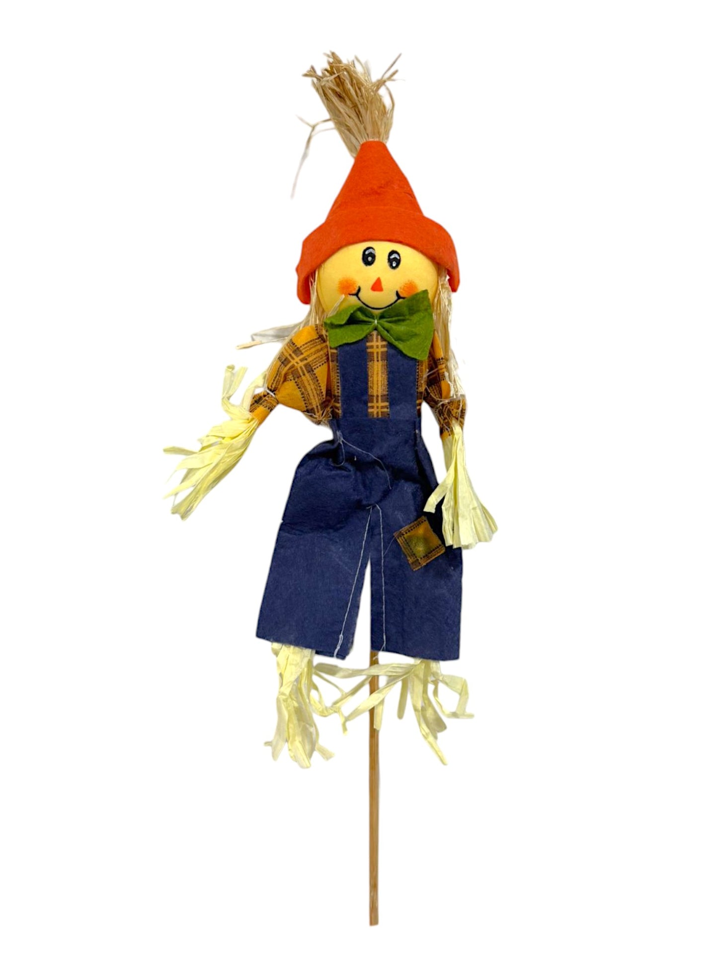 Scarecrow on stick 16"