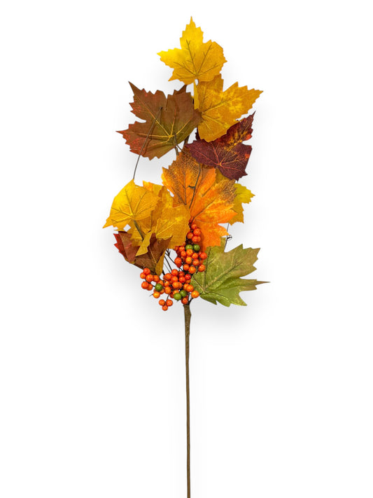 MAPLE SPRAY/BRY/TWIG 25"