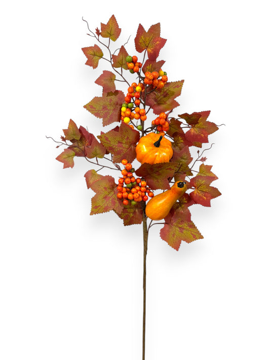 FALL PUMPKIN SPRAY 26"