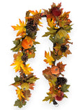 MAPLE PINECONE PUMPKIN 6FT