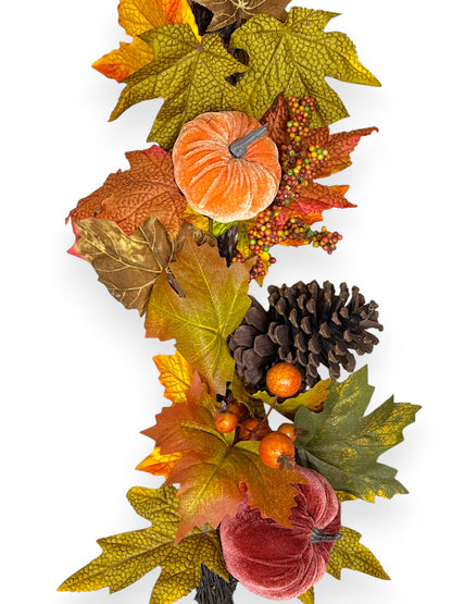 MAPLE PINECONE PUMPKIN 6FT