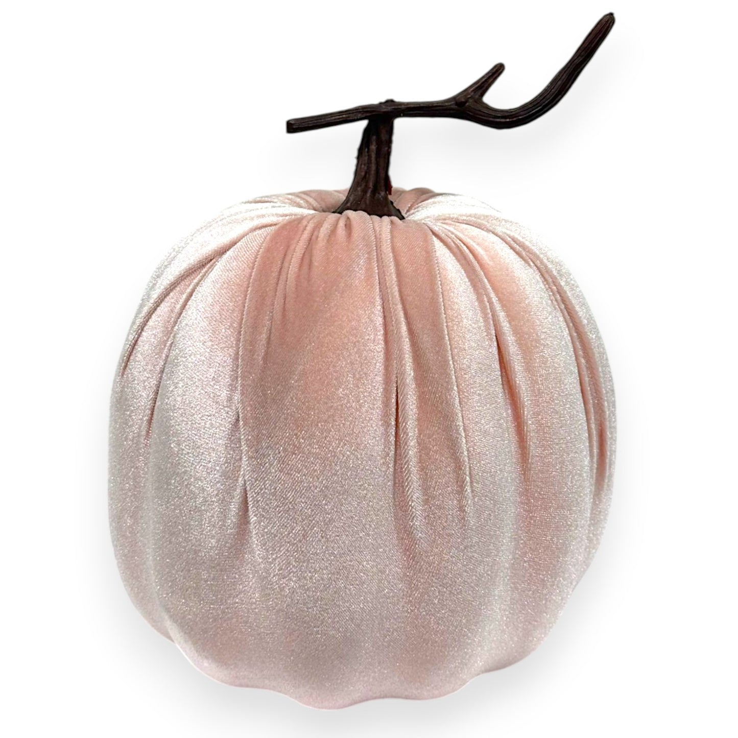 VELVET PUMPKIN 7.5"