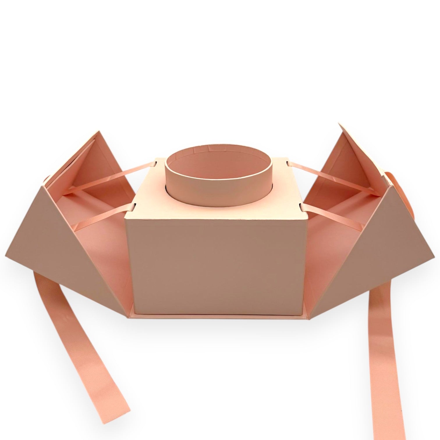 Deluxe Folding Gift Box With Pop-Out Floral Compartment