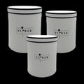 Round Flower Boxes - Set of 3