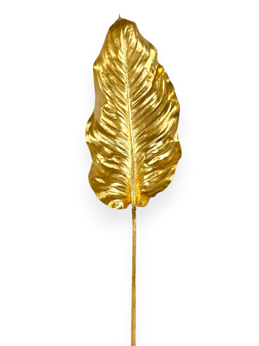 Bird of Paradise Leaf Gold