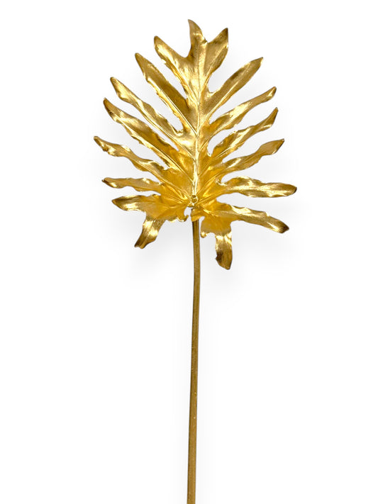 Metallic Selloum Leaf Spray 28"