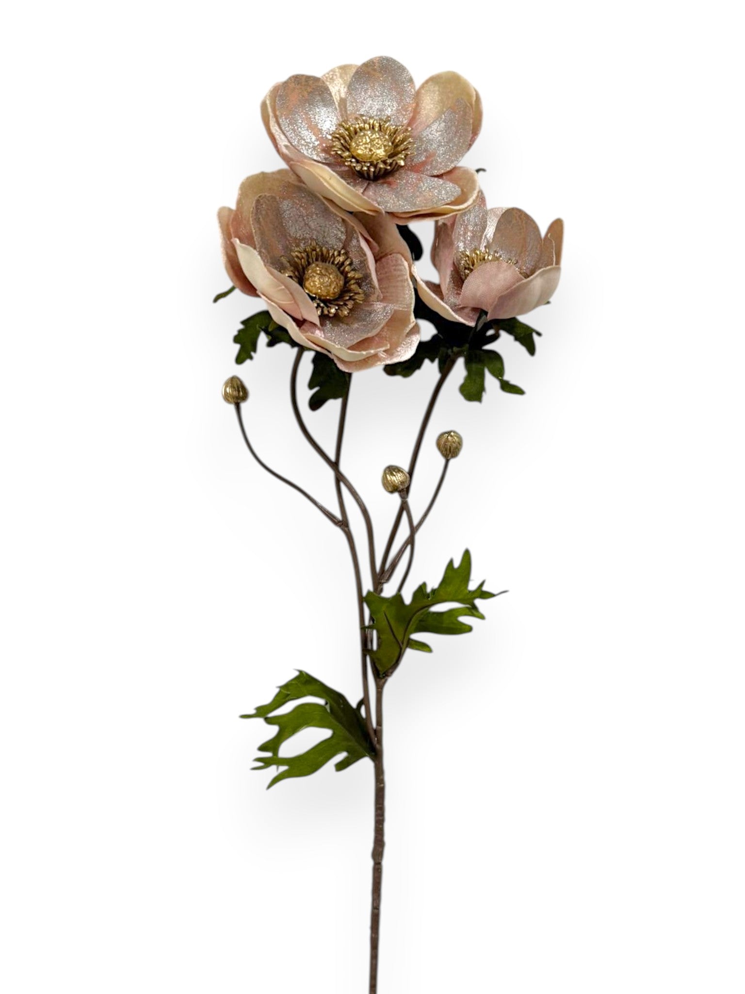 29" Luxury Velvet Anemone Spray