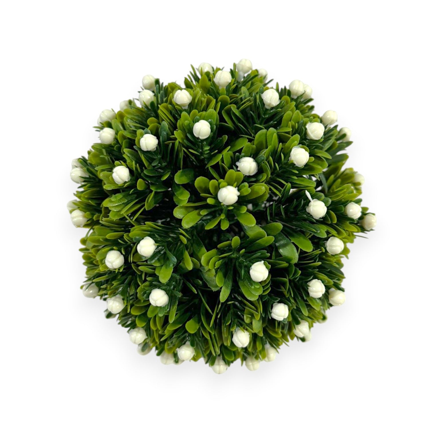 Grass Ball with Beads 6"