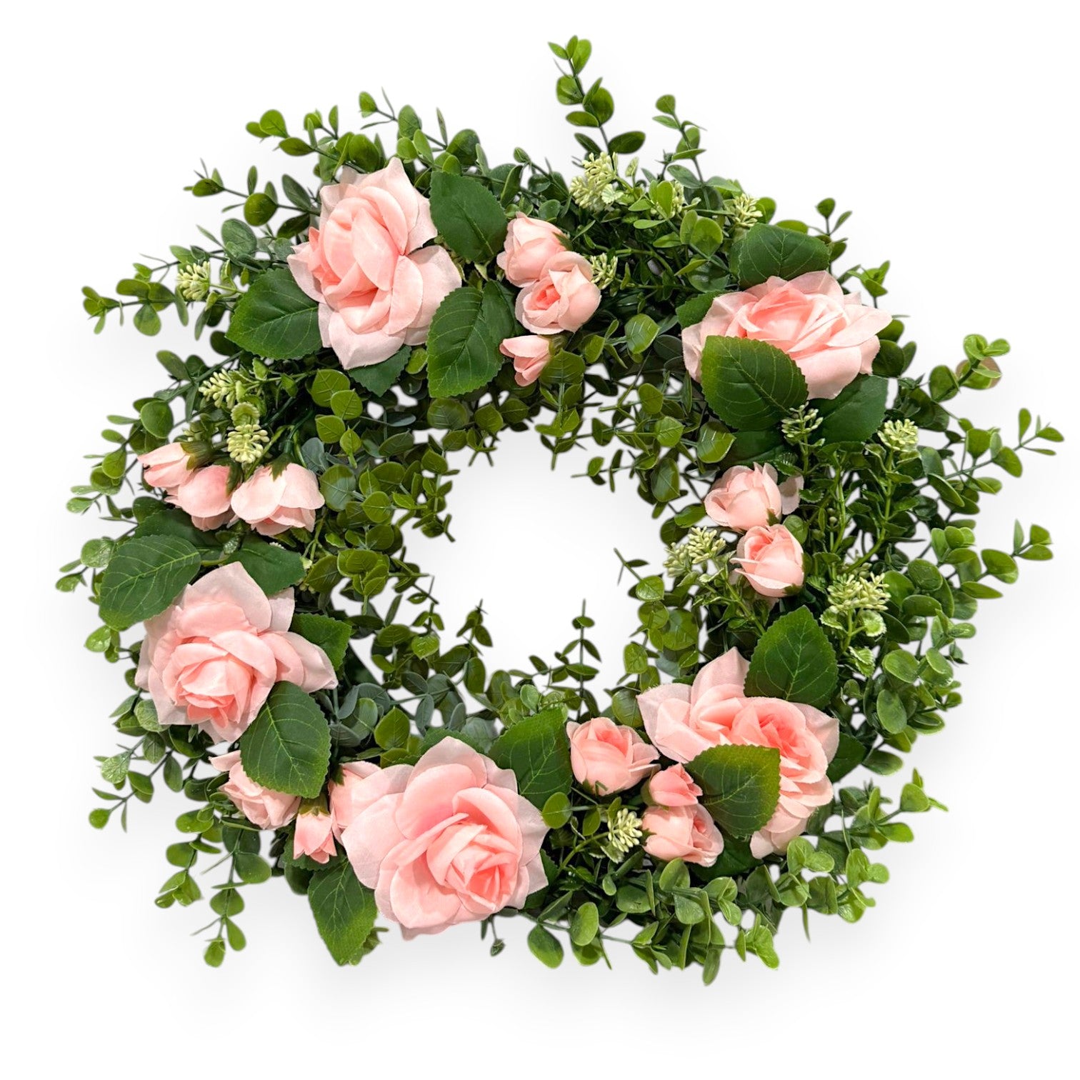 Rose Wreath 15"