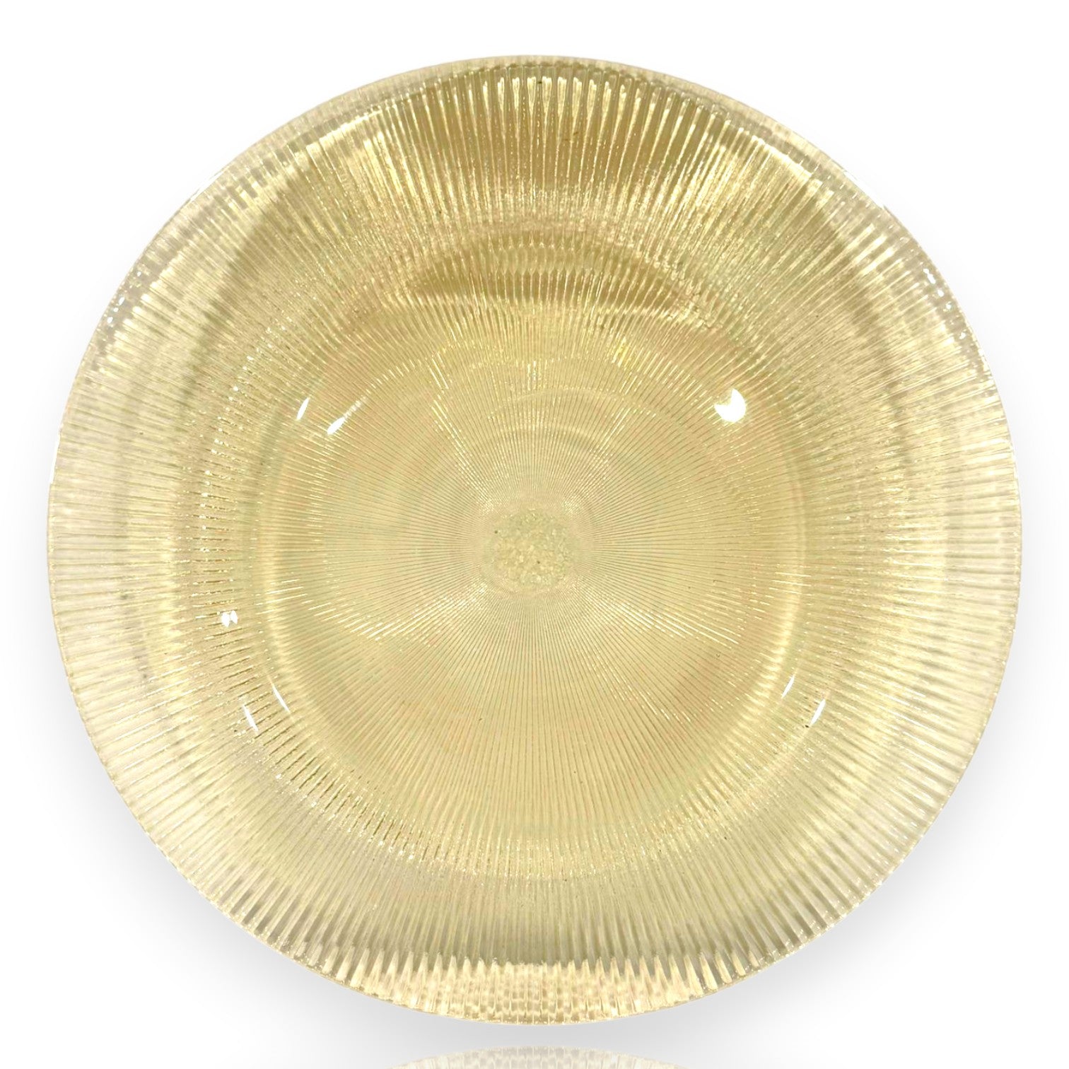 Glass Charger Plate –  Translucent