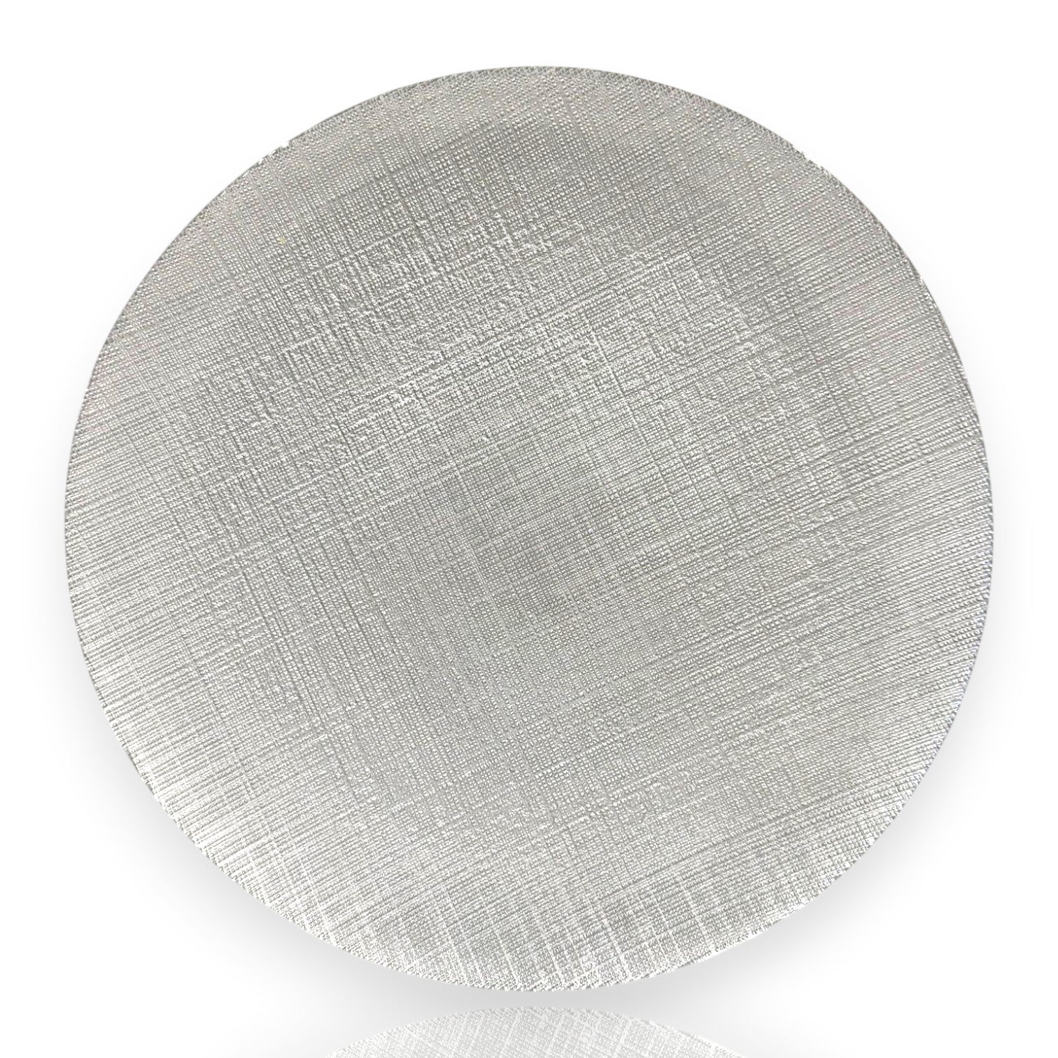 Glass Charger Plate –  Linen