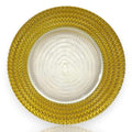 Glass Charger Plate – Fish scale