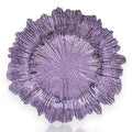 Glass Charger Plate – Starburst
