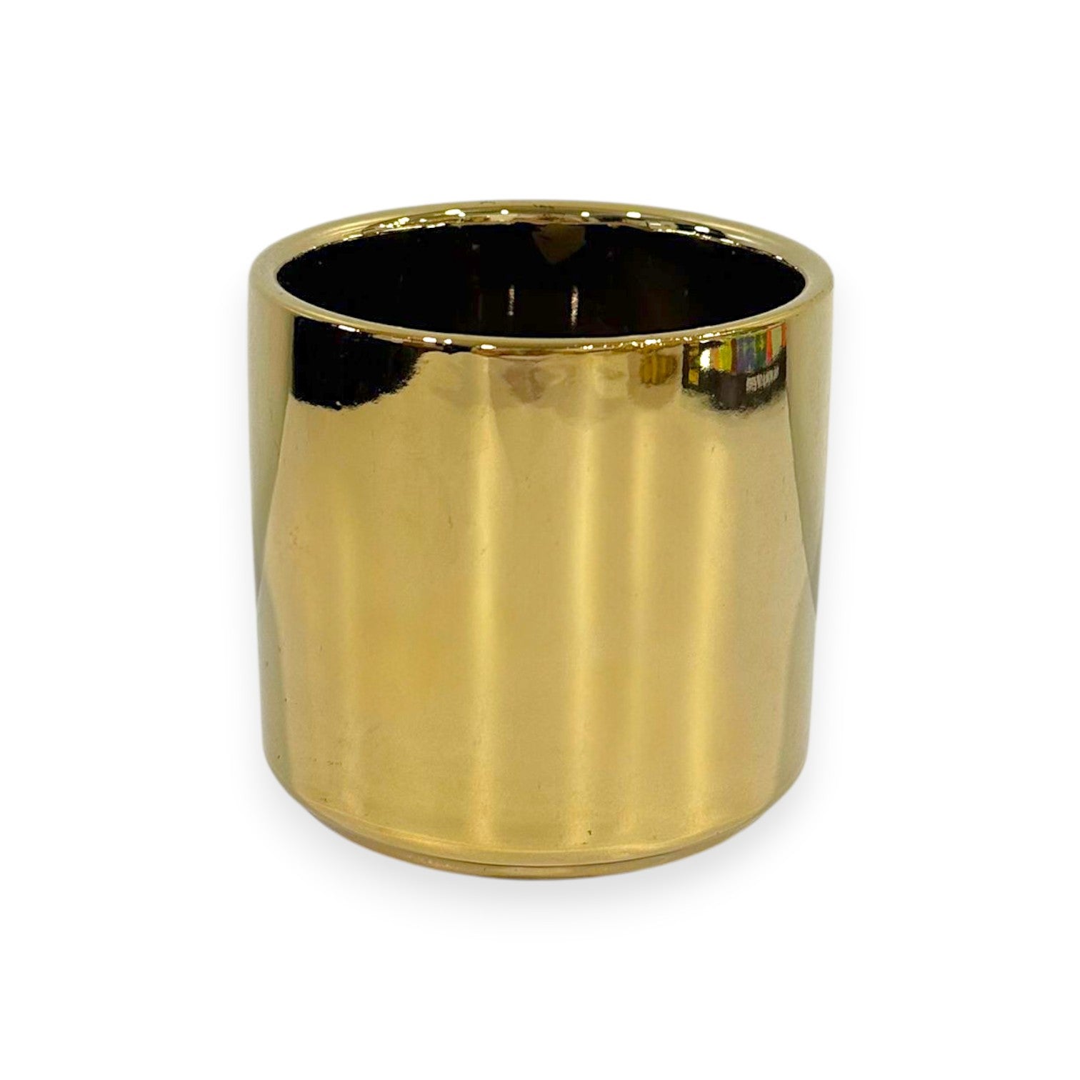 Ceramic Cylinder Vase 3"