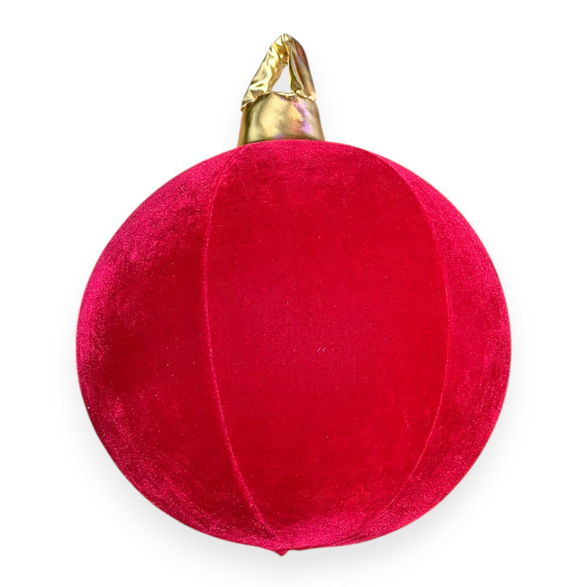 Inflatable Velvet Christmas Ball Ornaments