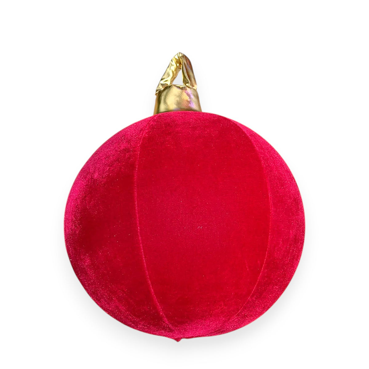 Inflatable Velvet Christmas Ball Ornaments