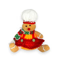 GINGERBREAD PLUSH 8" W/LIT