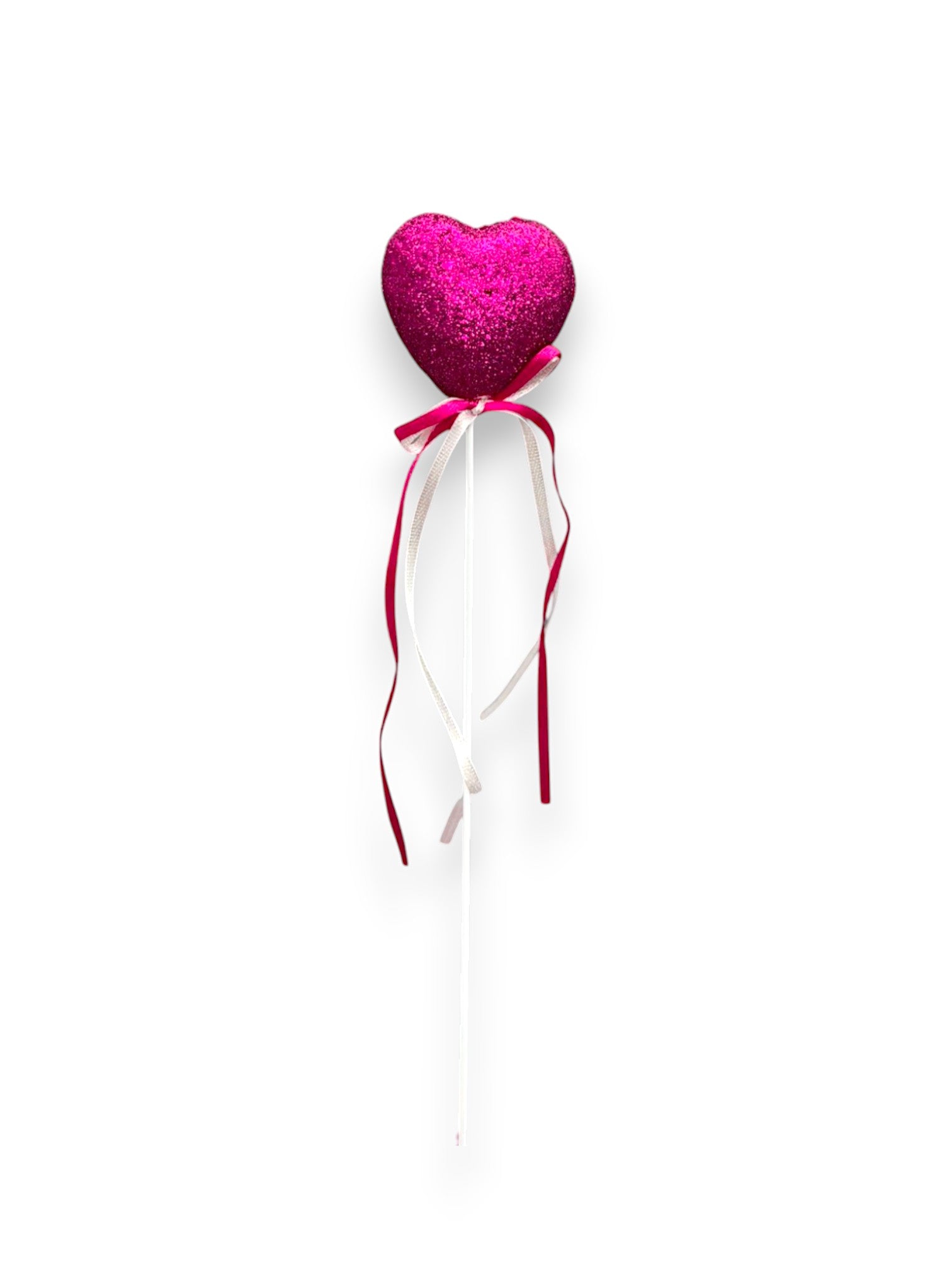 HEART PICK GLITTER 6PCS