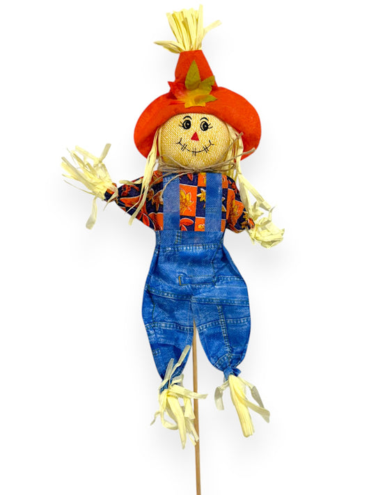 SCARECROW ON STICK 30"