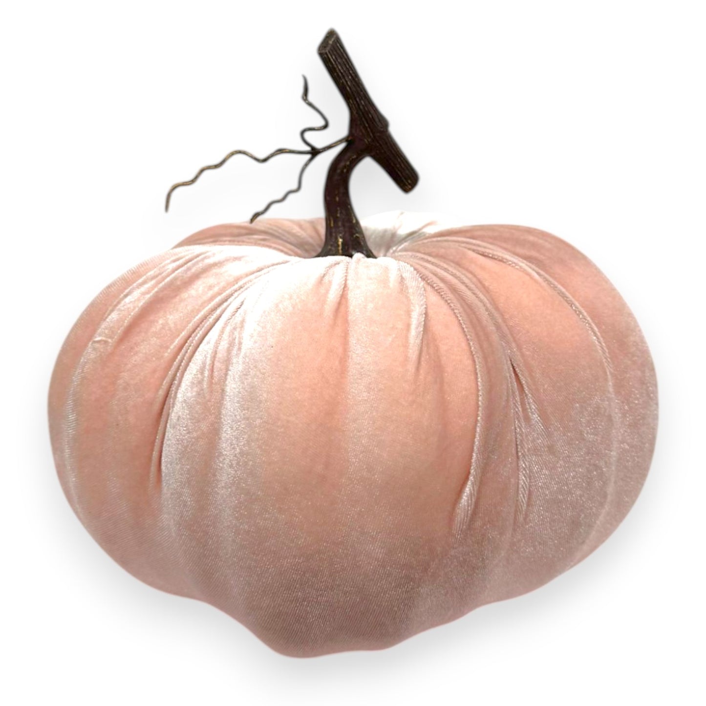 VELVET PUMPKIN 10"