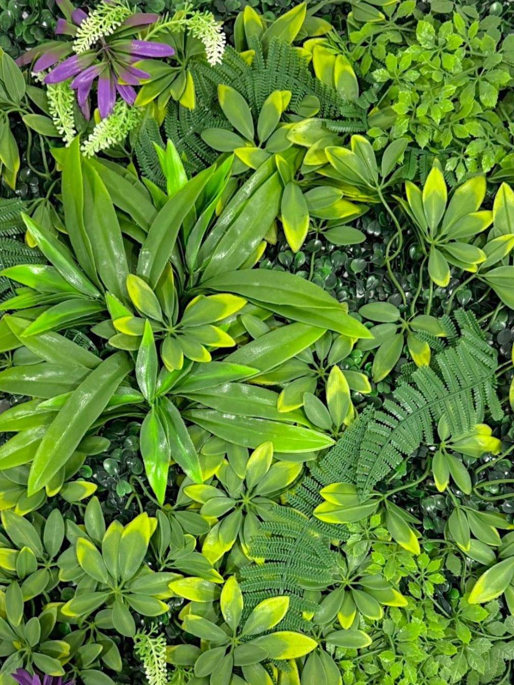 Mixed Greenery Wall Panel
