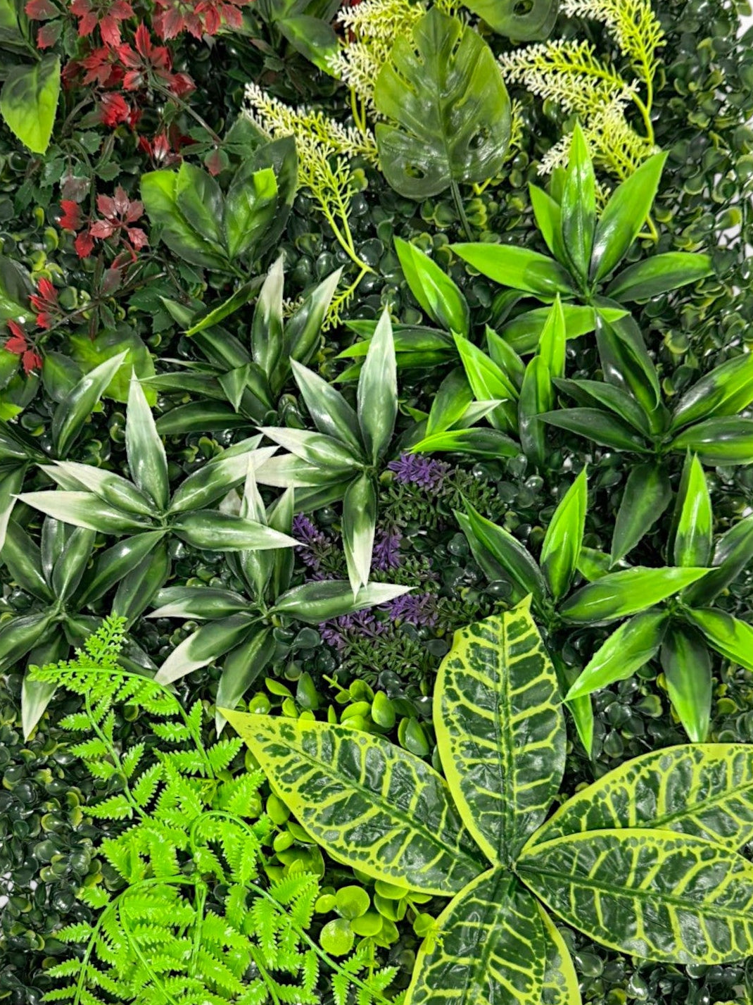 Mixed Greenery Wall Panel