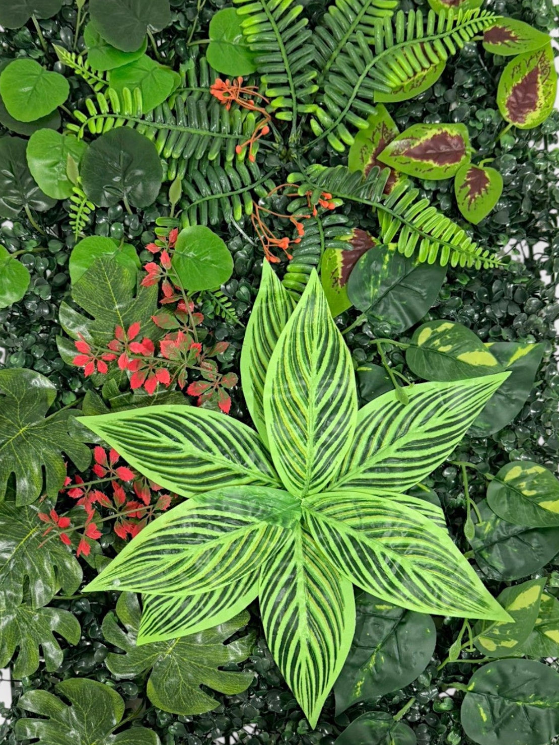 Mixed Greenery Wall Panel