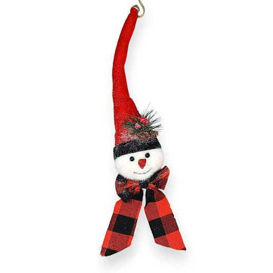 SNOWMAN HEAD LONG HAT JINGLE