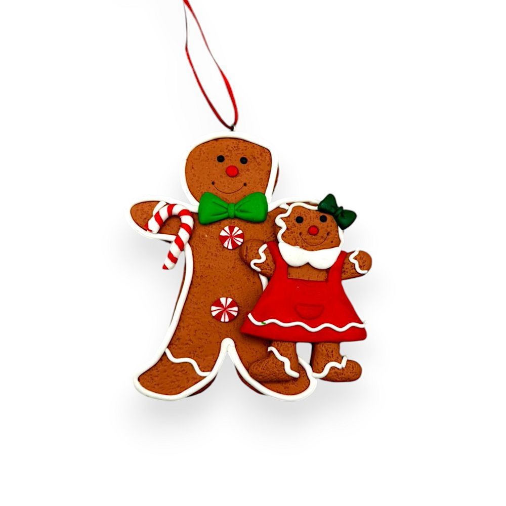 GINGERBREAD MAN ORNA 5"