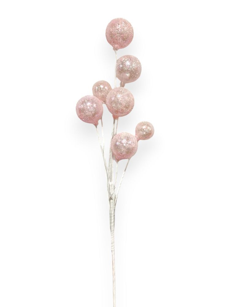 Pastel Glitter Ball Spray 24"